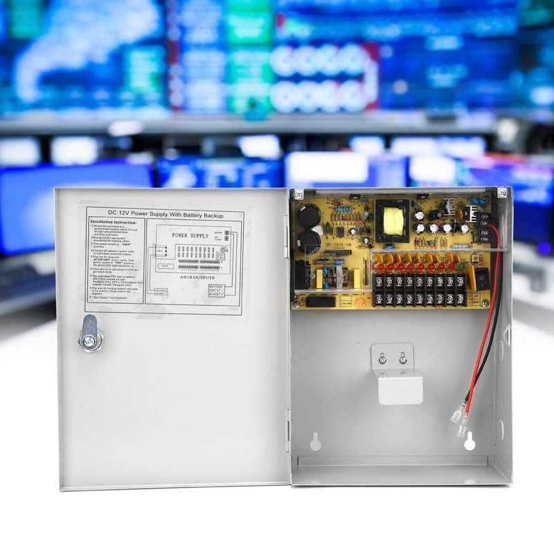 Power Box, UPS PWM 12V 10A Power Supply Control Vertical