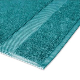 Maisonette Loft Egyptian Cotton Turkish Hand Towels - Soft, Absorbent Washcloths for Face - Ideal Quick Dry Small Towel Wash Cloth Set for Bathroom - (13" x 13", 6 Pack) - Peacock Green