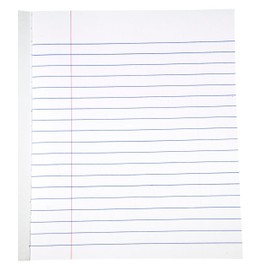 School Smart Flexible Cover Ruled Composition Book, 8-1/2 x 7 Inches, 40 Pages