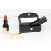 Leather Set of 2 Leather Lipstick Case Holder - Organizer