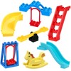 Mirthben Duplo Accessory Set, Extension with Slides and Playground Accessories