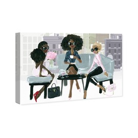 The Oliver Gal Artist Co. Drinks and Spirits Wall Art Canvas Prints 'Cocktail O'Clock' Cocktails