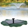 8V 1.6W Solar Powered Fountain Brushless Motor Water Pump Outdoor