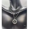 bargainxinc Tree of life pendant necklace 925 sterling silver custom