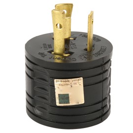 Nema L5‑30P to TT‑30R Power Adapter L5‑30P Twist Lock Power Plug to TT‑30R 30 Amp RV Generator Adapter