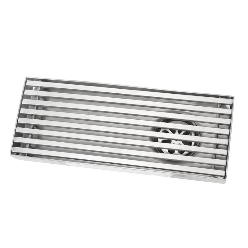 Linear Shower Drain Stainless Steel Odor Resistant Rectangular Floor Drain