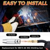 24PCS MIG Welding Gun Kit .030" Tip-Nozzle-Diffuser Replacement for MB15