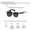 Smart Sunglasses Bluetooth with Dual Speakers Wireless Stereo Audio Glasses
