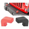 Akozon 1 Pair Bumper Tow Hook Cover Cushion Replacement Tow
