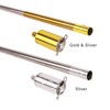 Magic Telescopic Staff: Extendable Martial Arts Metal Pocket Wand, 110cm-150cm