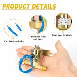 4040 Humidifier Water Solenoid Valve - Compatible with April aire Humidifier 400 500 600 550 558 568 560 700 760 768, Replaces B2015-S85, B2017-S85 | 24 Volts | 2.3 Watts | 60 HZ-Blue