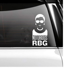 Notorious RBG Decal- Ruth Bader Ginsberg
