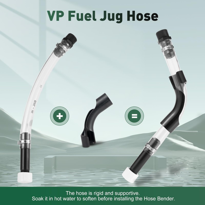 Racing Fuel Jug Hose with Bender, for VP, egs, LC2,
