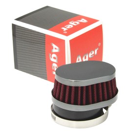 Ager Oval Power Filter Short Gun Meta x Red 54mm