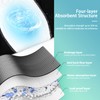 3 Pcs Men’s Incontinence Pants Incontinence Boxer Brief with Absorbent