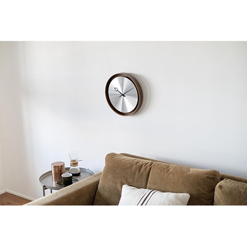 Elcomune NXT-J043 Disc Aluminum Wall Clock