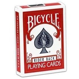 Red Bicycle Invisible Deck by Magic Makers TOY (English Manual)