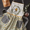 DII Women's Spring & Summer Apron Collection Adjustable, Two Large