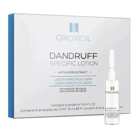 Salerm Cosmetics Ampolletas Anticaspa 6 Ampolletas  Crioxidil Salerm