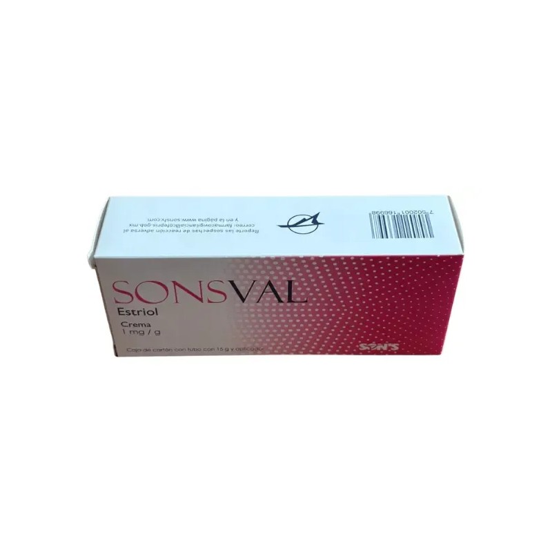 Sonsval Estriol Crema 1m/g Tubo Con 15g Y Aplicador
