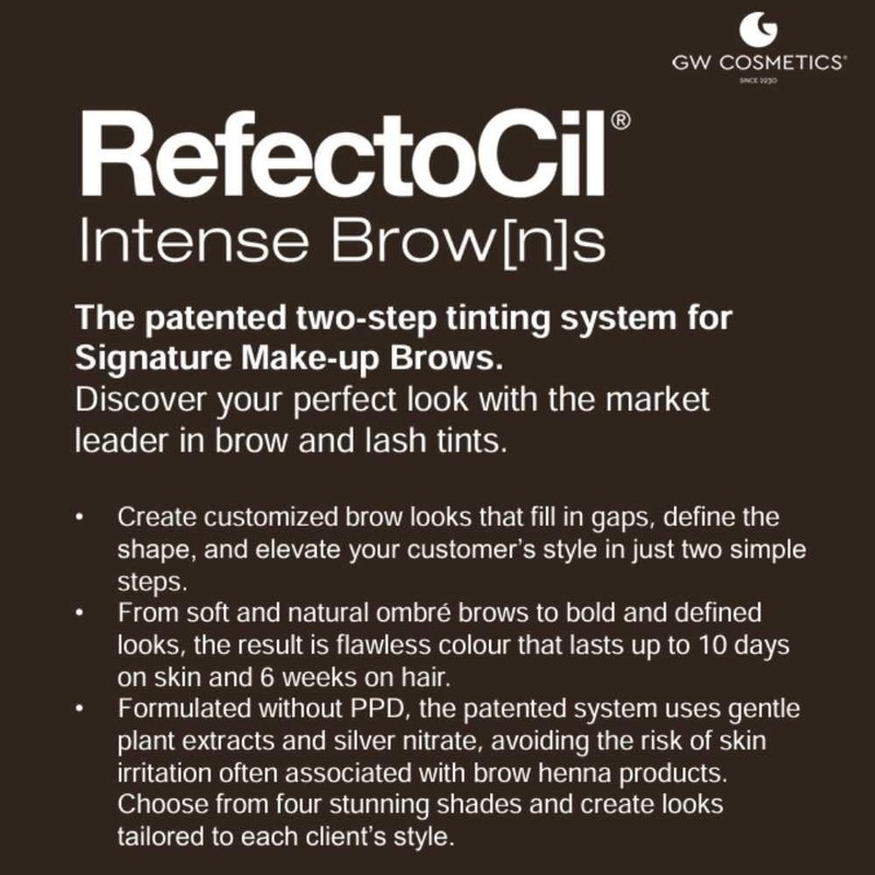 Refectocil Intense Brow[n]s Base Gel - Black Brown 15ml