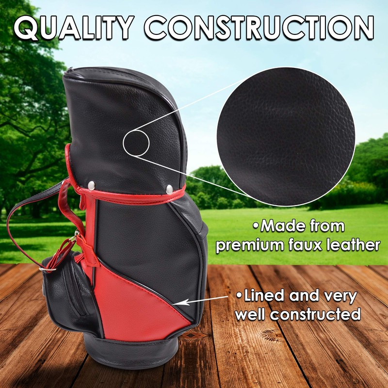 Primeware Caddy Golf Bag | Single Bottle Wine Carrier |