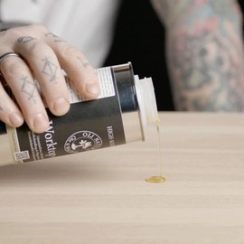 OLI-NATURA Worktop Oil Set - 0.25 Litre Worktop Oil + Processing Tools (Hand Pads, Pad Holder, Oil Suction Cloths)