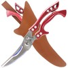 Heavy Duty Kitchen Shears by ANDONG, Kitchen Scissors,Stainless Steel Poultry