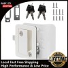 Gearzaar NEW White RV Paddle Entry Door Lock Latch Handle
