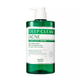 해피바스 딥클린 티트리 아크네케어 바디워시 900g Happy Bath Deep Clean Tea Tree Acne Care Body Wash 900g