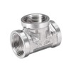 sourcing map Stainless Steel 304 Cast Pipe Fitting G3/4 Female