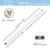 6pack F21T5/830 21Watt 34 inch Fluorescent Light Bulb, T5 3000K
