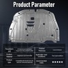 EDIETH 74110-TBA-A00 Engine Splash Guard Shield Compatible with Honda Civic