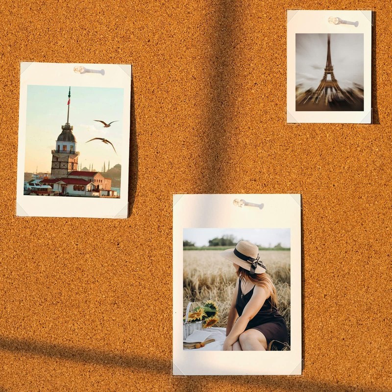 Lineco Infinity 0.625" Clear Acid-Free Archival Photo Corners Self Adhesive,