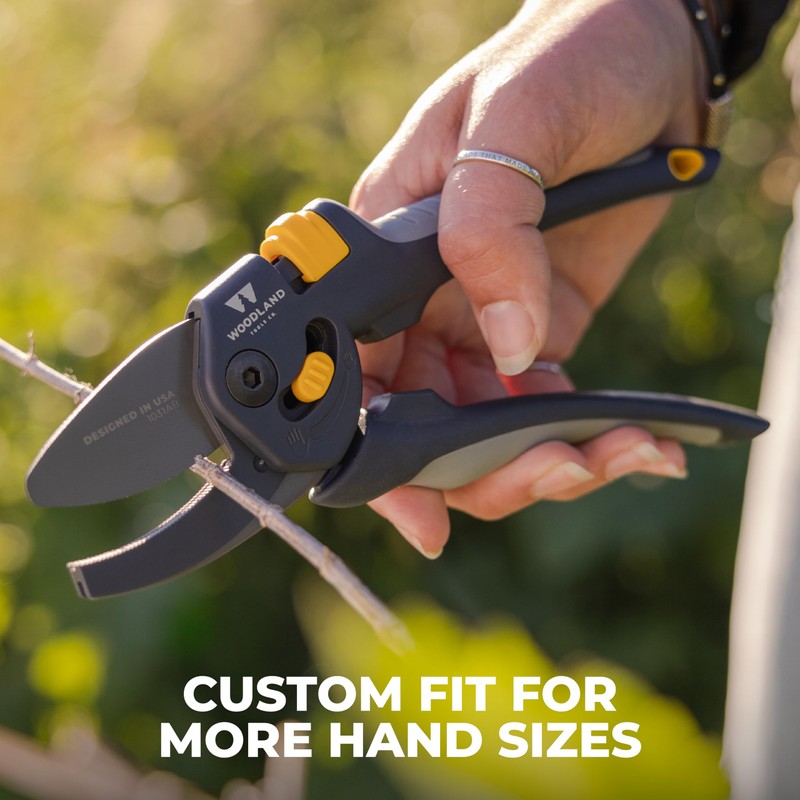Woodland Tools Co. Heavy Duty Anvil Pruning Shears – 5/8"