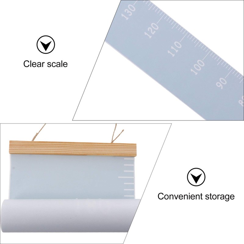 TOYANDONA Height Chart Pendant Kids Growth Chart Ruler Accurate Baby
