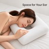 Ear Hole Pillow for Side Sleepers – Rectangular Ear Piercing