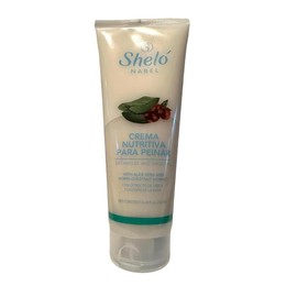 Sheló NABEL Hair Detangling Cream Nutritiva with Aloe & Horsechestnut Extract 8.46 fl oz. / Crema Nutritiva para Peinar con Extracto de Sabila y Castaña de India 250ml