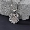 Lattd Viking Necklace 925 Sterling Silver Norse Nordic Jewelry for