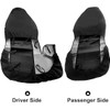 SAPUBK Custom-Fit Front Seat Covers Without Console Replace for 2004-2012