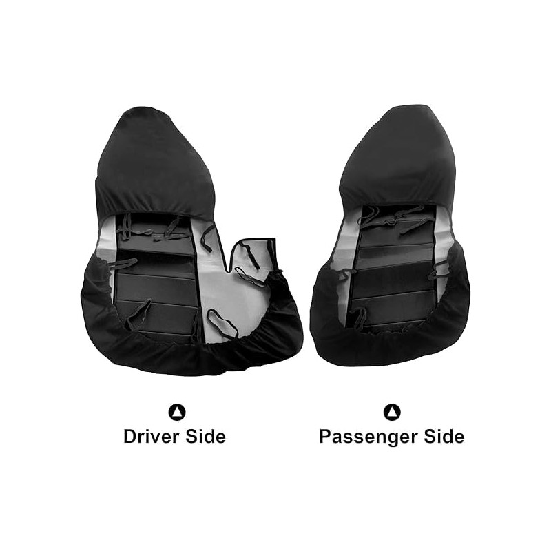 SAPUBK Custom-Fit Front Seat Covers Without Console Replace for 2004-2012