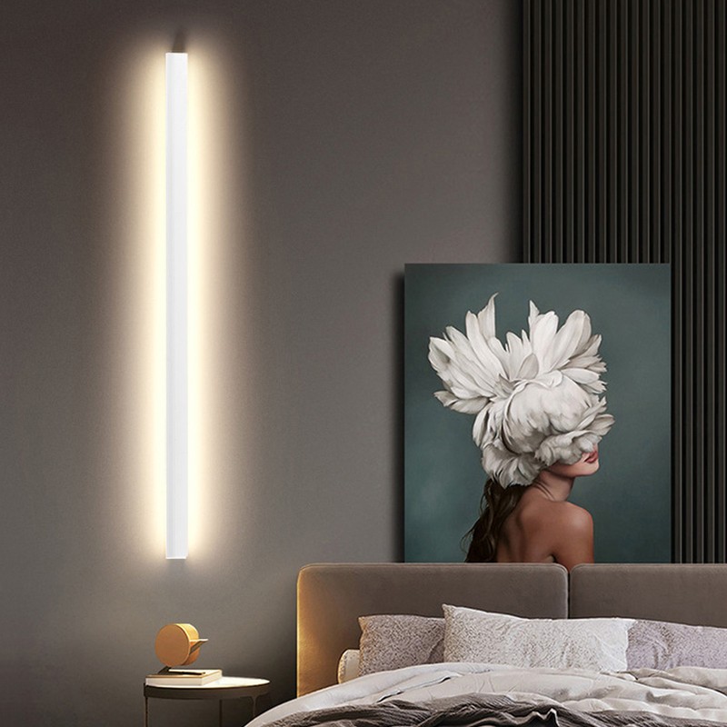 LED Long Strip Wall Light Waterproof Stylish Modern Long Wall