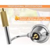 PETKAO 5010000743 Gas Regulator for Coleman Portable Sport Roadtrip Propane
