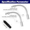 TIESOME Bike V Brake Noodle Cable Guide Pipe Set, with