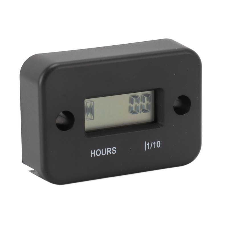 Digital Hour Meter High Accuracy LCD Display Mini Waterproof Engine