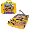 Kinetic Sand, Construction Site Folding Sandbox with 2lbs Play Sand