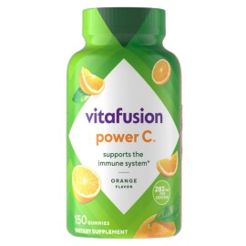 Vitafusion | POWER C | 150-Count Immune Support Vitamin Gummies (Orange)