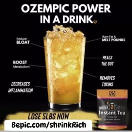 Now INSTANT Drink2Shrink Sample Kit Lose 5 Pounds Now!  (5- DAY Detox Super Cleanse