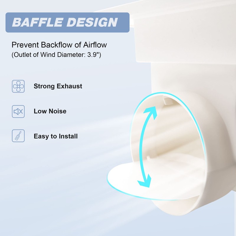 POWERENG Bathroom Exhaust Ventilation with Light,164 CFM 0.7Sones Quiet Ceiling