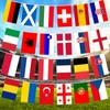 WEDNOK Pack of 2 Olympic Games Flags Bunting European Flag